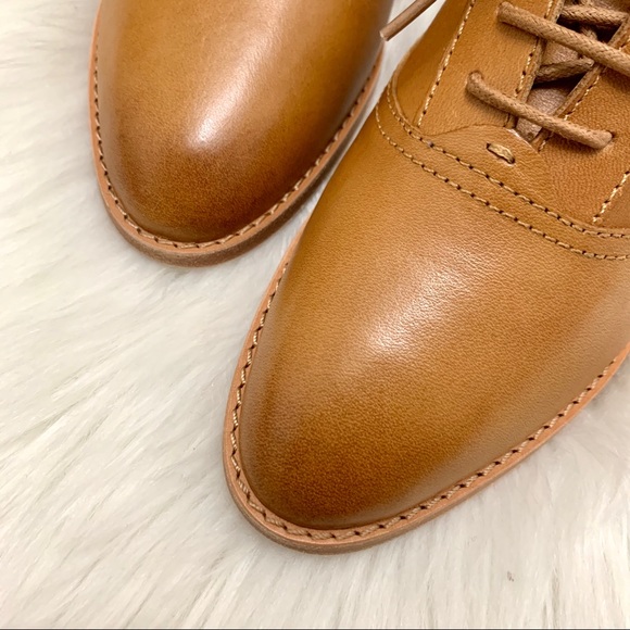 Frye Grace CVO Oxford Flat Tobacco - Picture 11 of 14